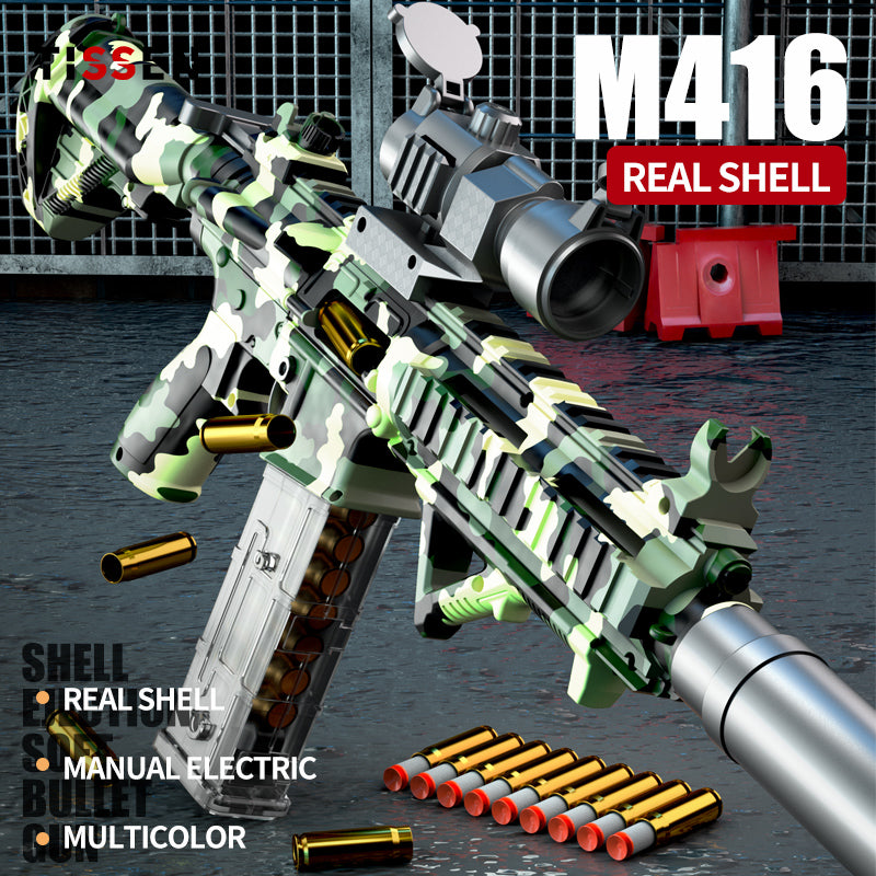 Soft Bullet Toy Gun for Nerf Guns Automatic Machine Gun M416, DIY Cust –  TISSEN