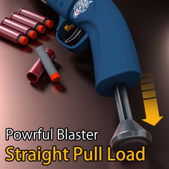 Shell-throwing toy gun soft bullet gun double-barreled educational model burst shotgun 8+ boy toys