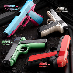 M1911 Toy Gun with Magazine and Colorful Soft Bullets with Holster