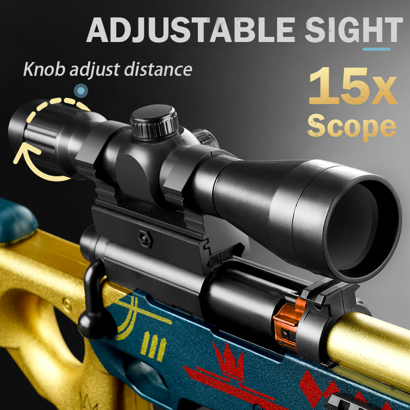 Sniper Gun Elite Sight para Nerf Gun, Compatível Soft Bullet, Peças de  Montagem, Acessórios Universais - AliExpress