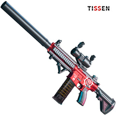 Soft Bullet Toy Gun for Nerf Guns Automatic Machine Gun M416, DIY Customized Toy Foam Blasters & Guns with 3 Shooting Modes, Cool Toy Guns for Boys, Outdoor Games Toys for 6-12 Year Old Boys Girls